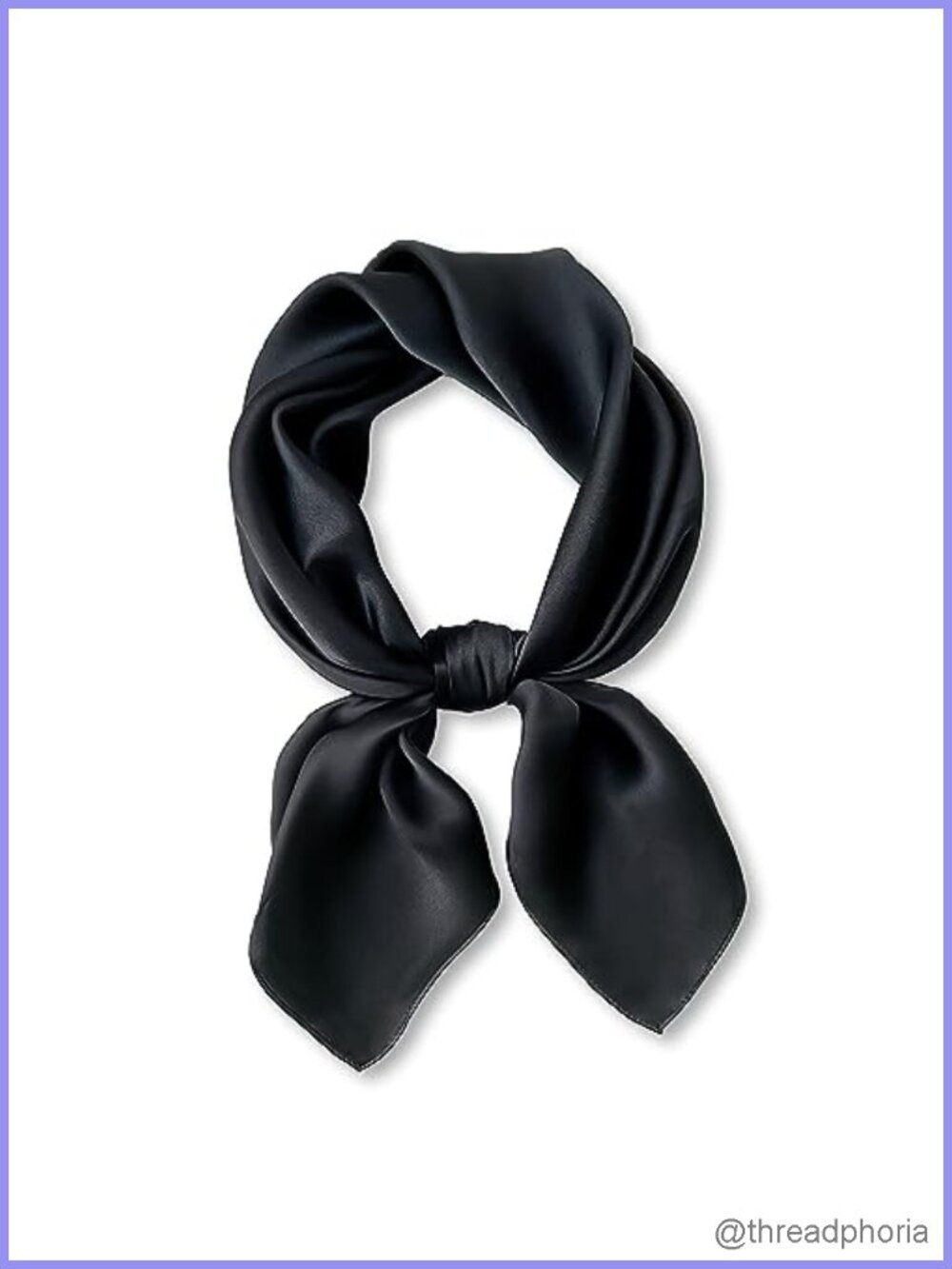 100% Mulberry Silk Square Scarf Multipurpose Hair Neck Scarf